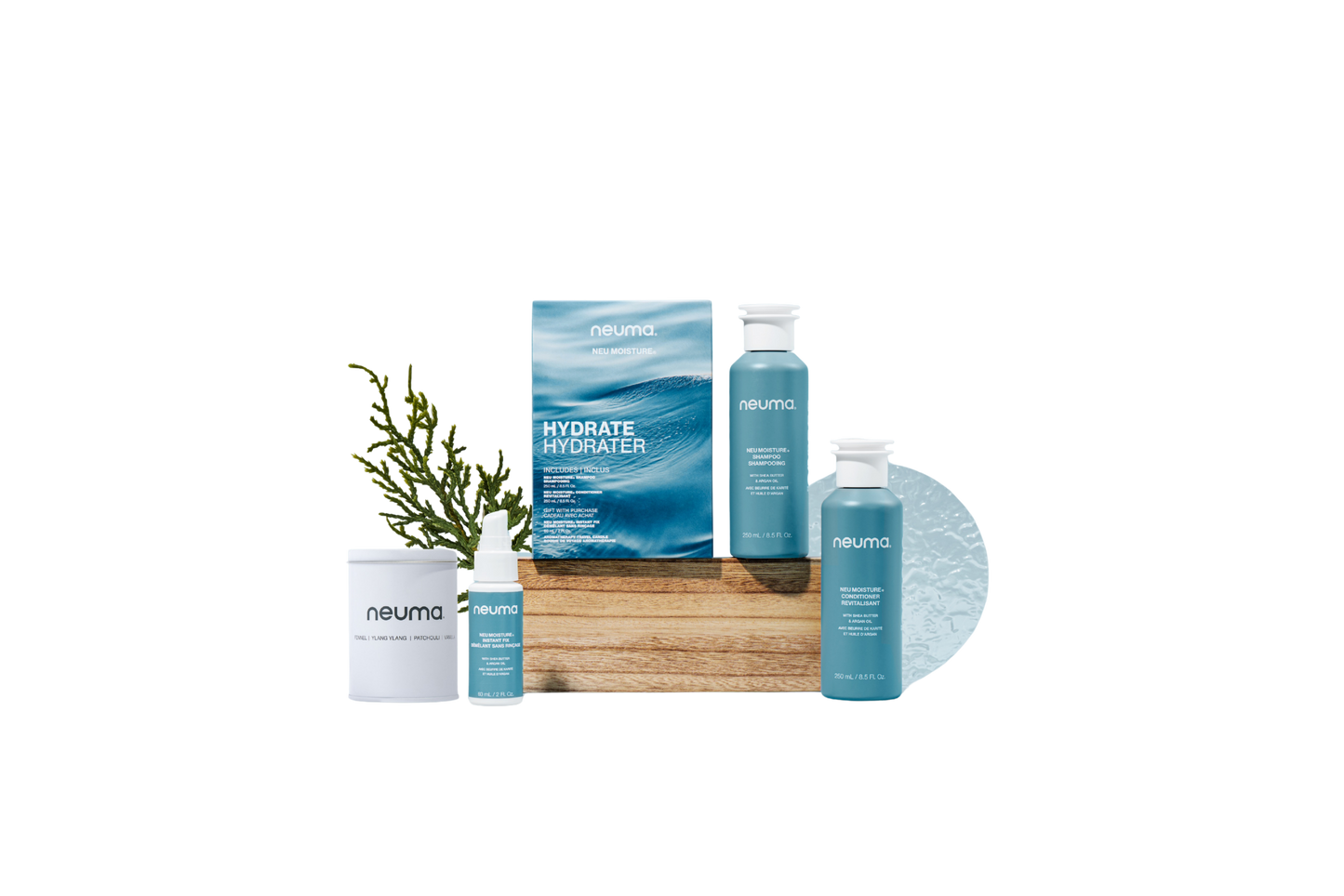 NEUMA Natural Glow Holiday Collection - HYDRATE, limited edt.